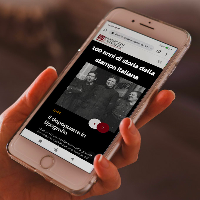 Bandecchi e vivaldi sito web ecommerce social media management