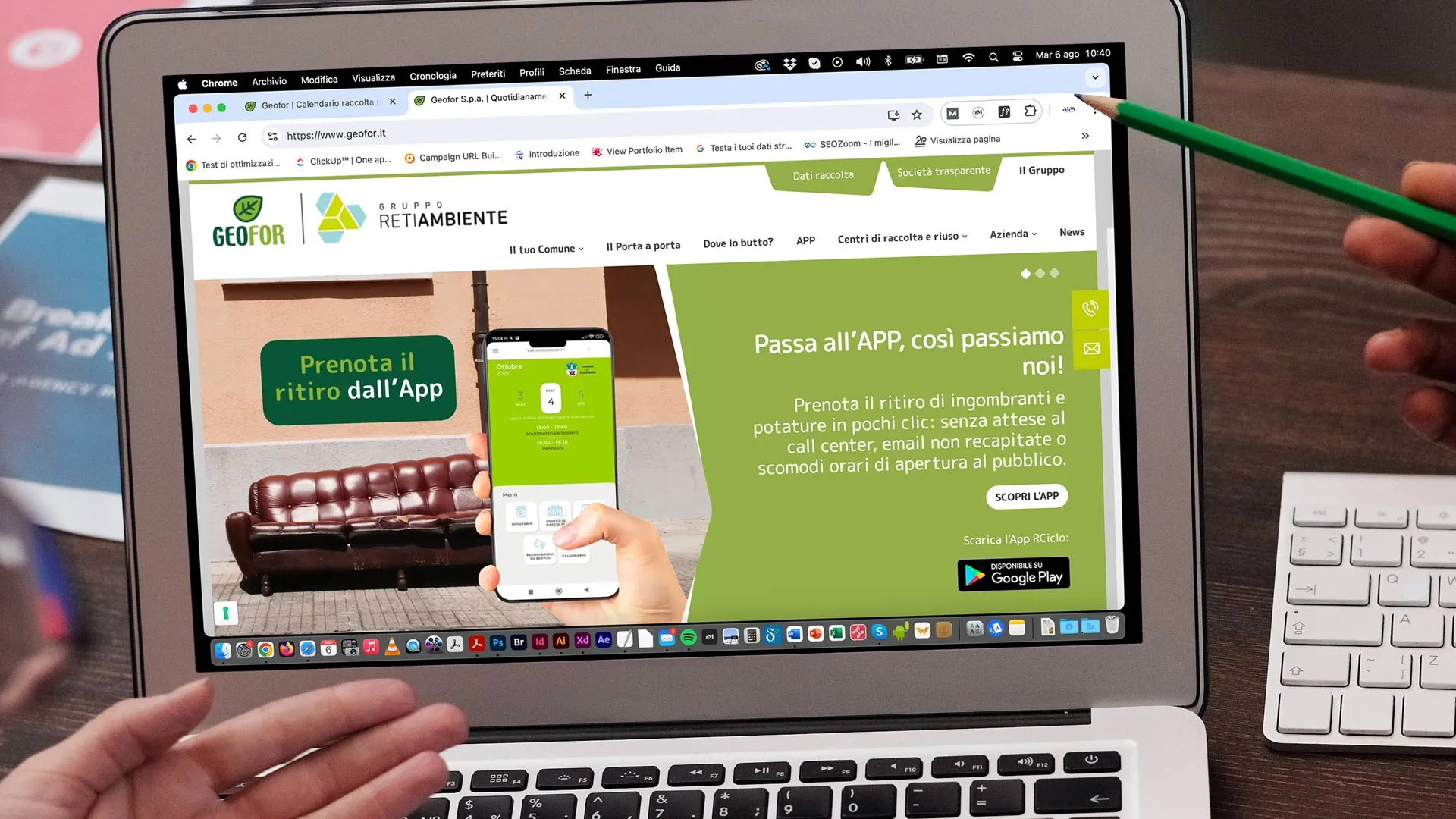 Geofor nuovo sito web