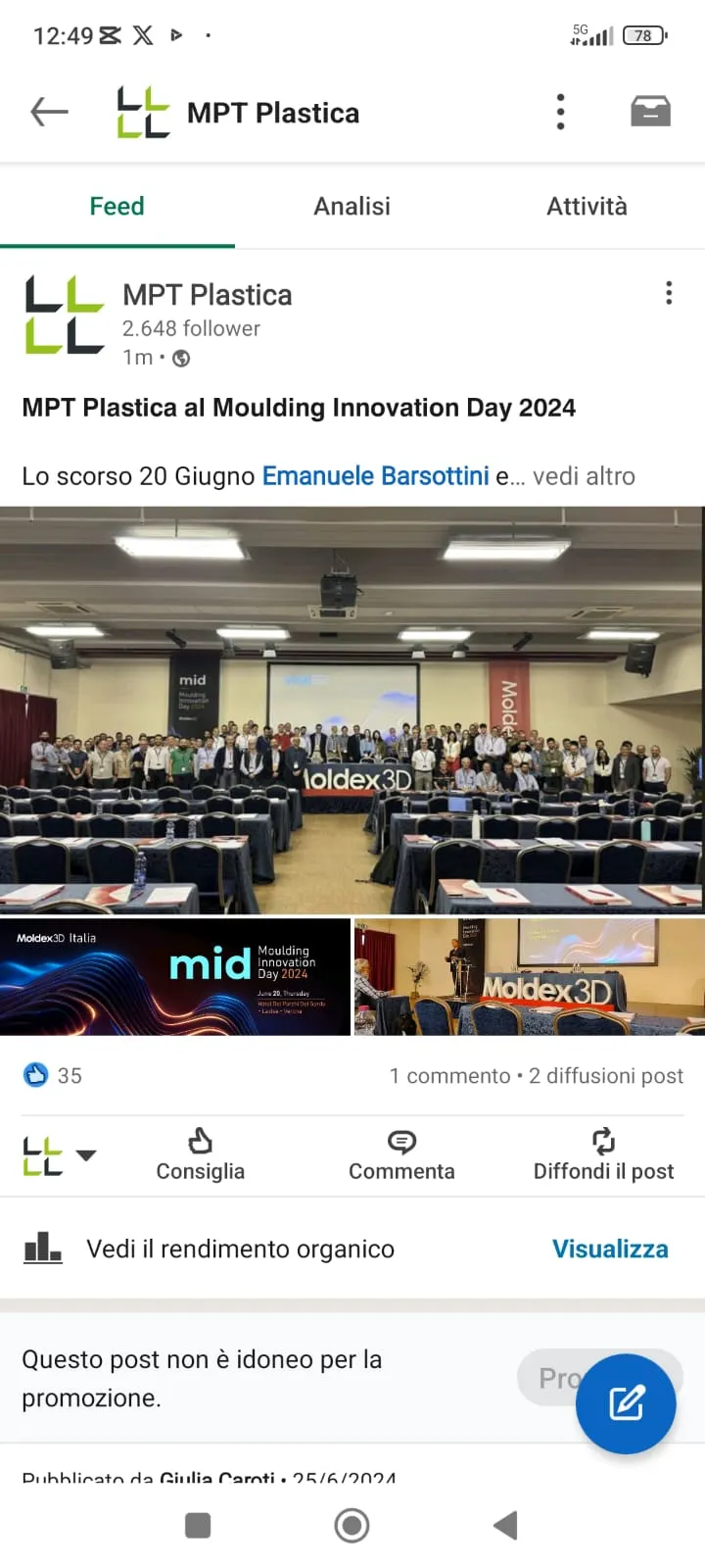 comunicazione strategica MPT Plastica